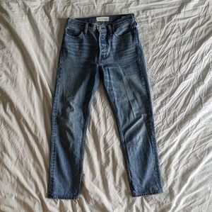 Aritzia Denim Forum Ex Boyfriend Blue Jeans Size 26